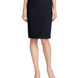 NWOT Theory Classic Navy Pencil Skirt